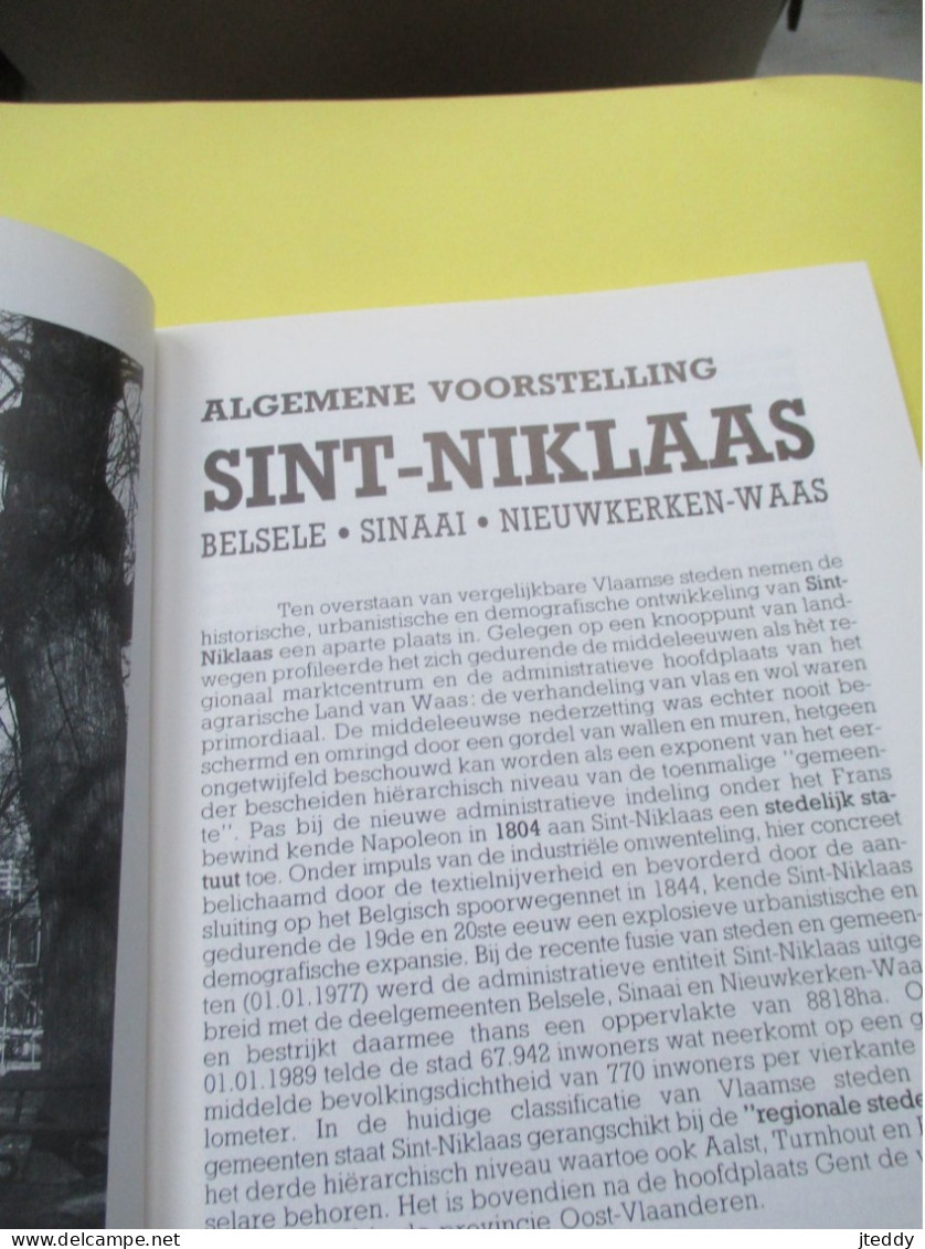 Boek   1988   Blauwe Vogel  GEO-GIDS   SINT -  NIKLAAS - Sint-Niklaas