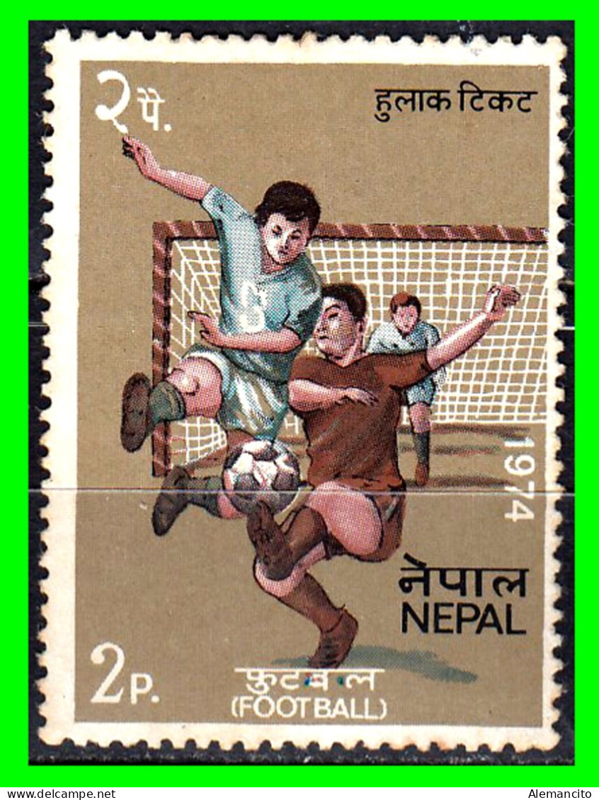 NEPAL -  ( ASIA ) SELLO AÑO 1974 DEPORTE - Népal