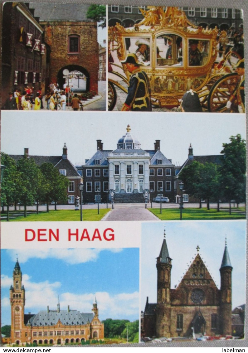 HOLLAND NETHERLAND DEN HAAG MULTI VIEW POSTCARD PC AK CARTOLINA ANSICHTSKARTE CARTE POSTALE POSTKARTE CARD KARTE PHOTO - Den Haag ('s-Gravenhage)