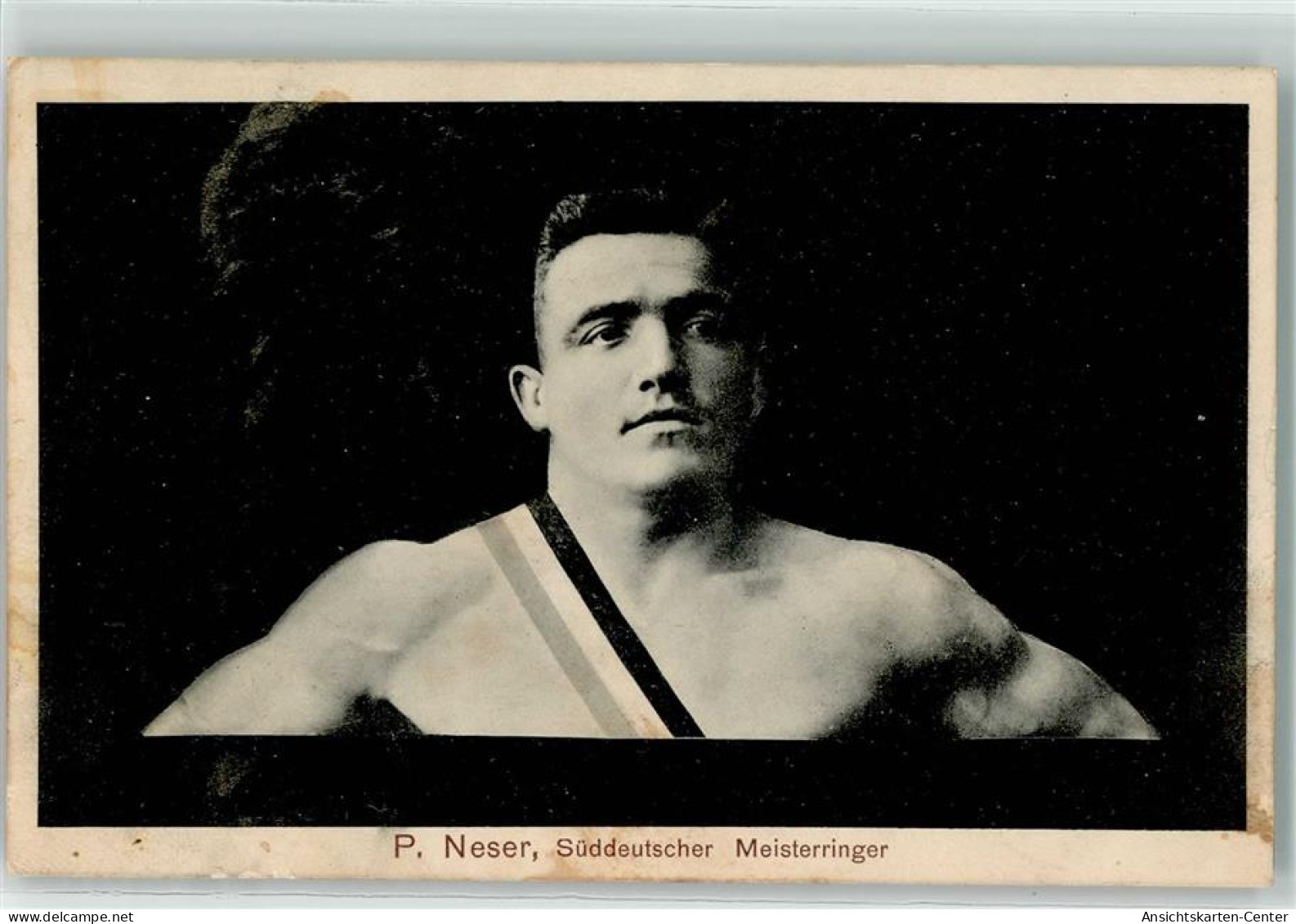 13189304 - P. Neser Meisterringer AK - Lucha