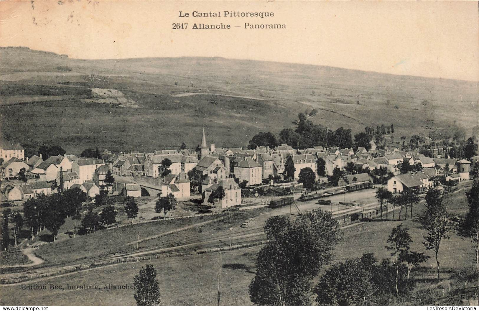 FRANCE - Allanche - Panorama - Vue Générale - Carte Postale Ancienne - Allanche