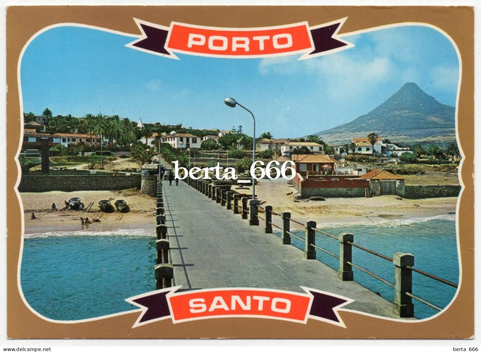 Portugal * Madeira * Pier Of Porto Santo Island - Madeira