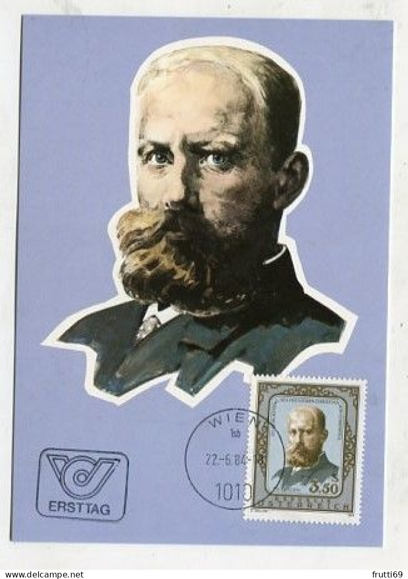 MC 213313 AUSTRIA - 125. Geburtstag Des Freiherrn Christian Von Ehrenfels - Cartas Máxima