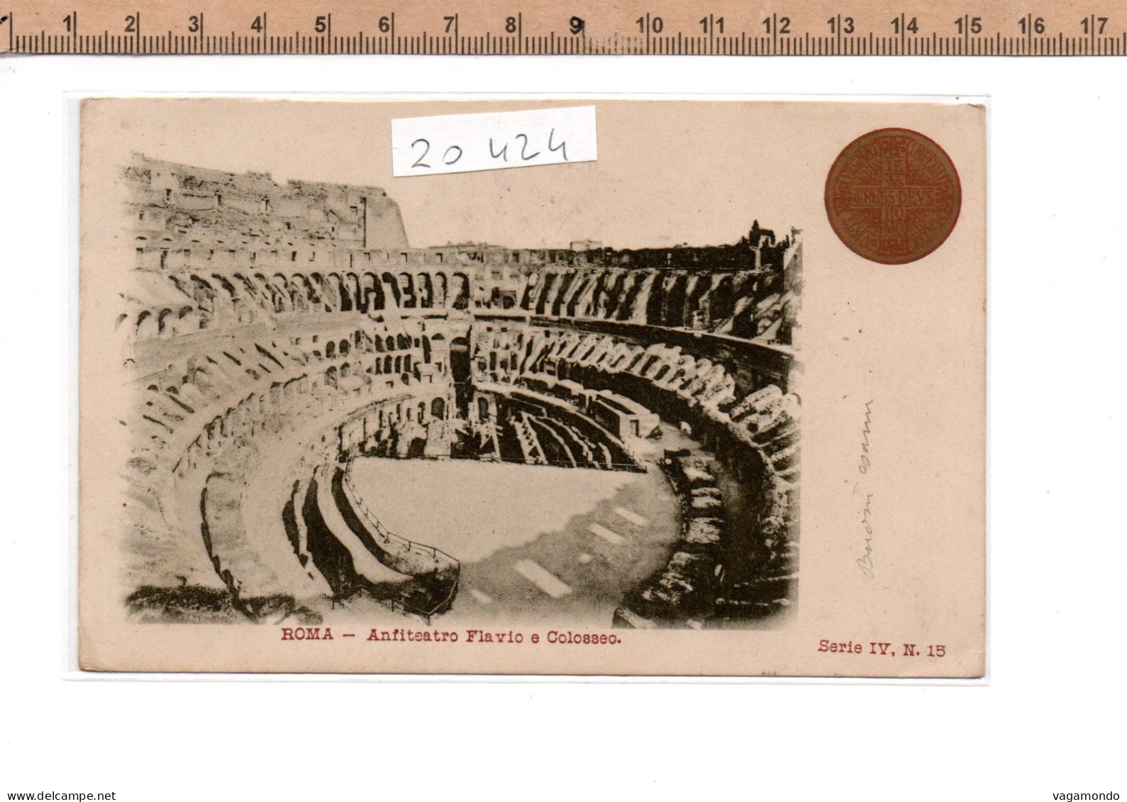 20424  COLOSSEO ANFITEATRO FLAVIO 1900 - Coliseo