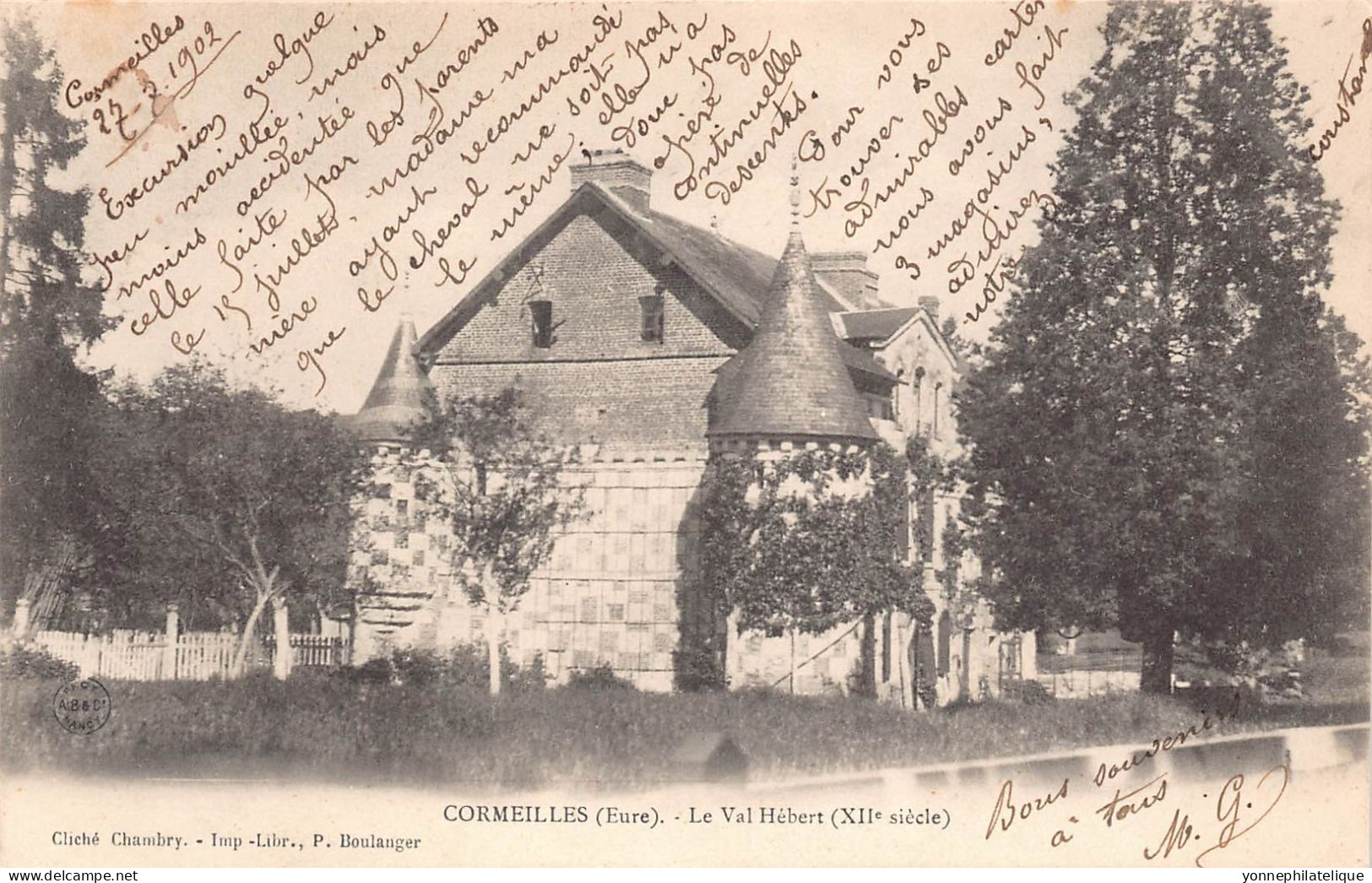 27 - EURE - Canton De CORMEILLES - Lot De 11 CPA - LOT 27-34G - 5 - 99 Postcards