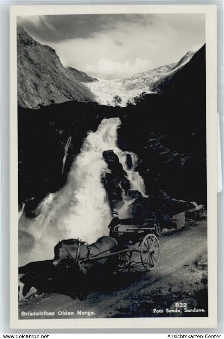 50561804 - Postkutsche, Brixdalsfoss , Norwegen - Other & Unclassified