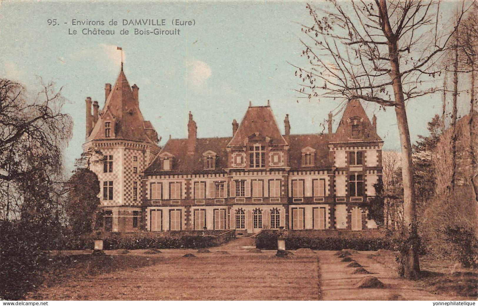 27 - EURE - Canton de DAMVILLE - LOT de 26 CPA - LOT 27-36G