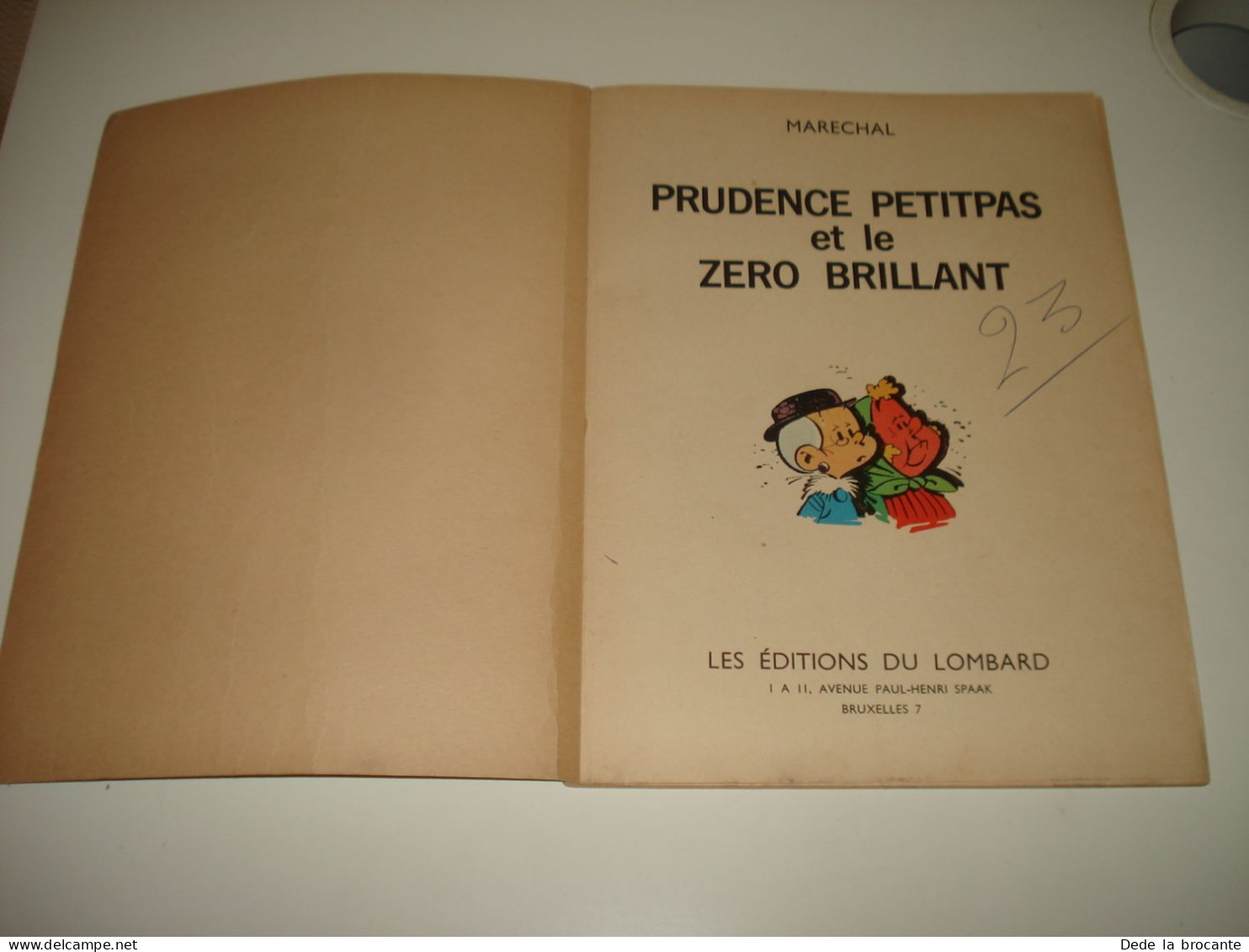 C54 / Prudence Et Pépitas " Zéro Brillant + Secret Du Poisson Rouge " EO De 1966 - Sonstige & Ohne Zuordnung
