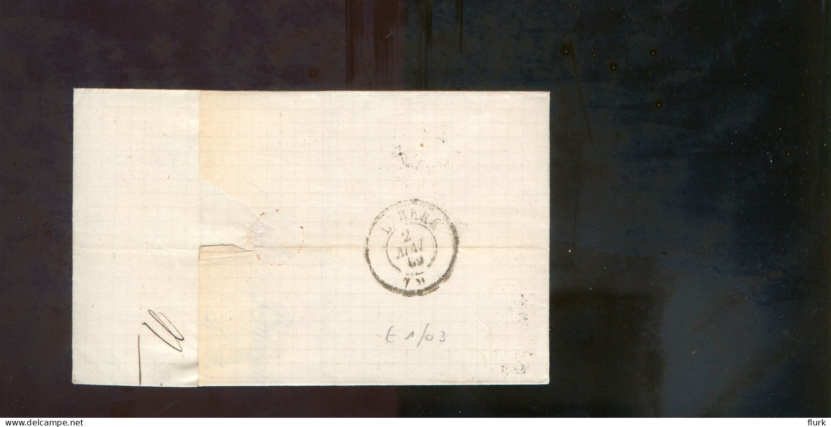 België OCB18 Gestempeld Op Brief Bruxelles-Lierre 1869 Perfect (2 Scans) - 1865-1866 Profiel Links