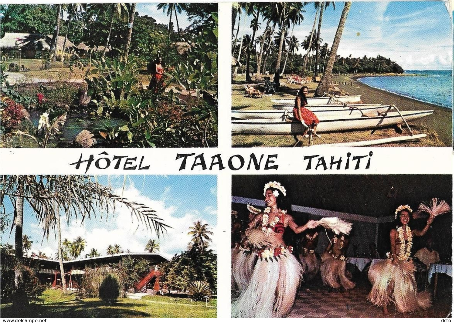 3 Cpm TAHITI Hôtel Taahone, Hôtel Ariana Papeete, Hôtel Polynesia's, Ed. Veronese, Non Voyagées - Tahiti