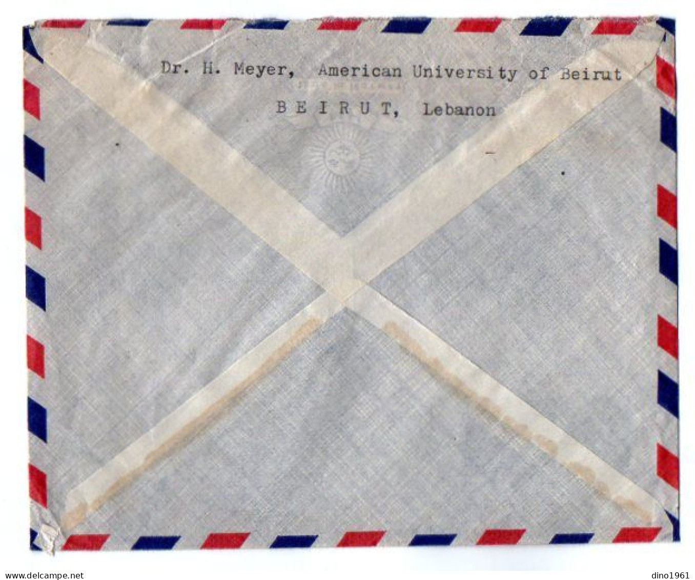 TB 4760 - 1952 - LSC - Lettre Par Avion De BEYROUTH ( Liban ) Pour NANTES ( France ) - Líbano