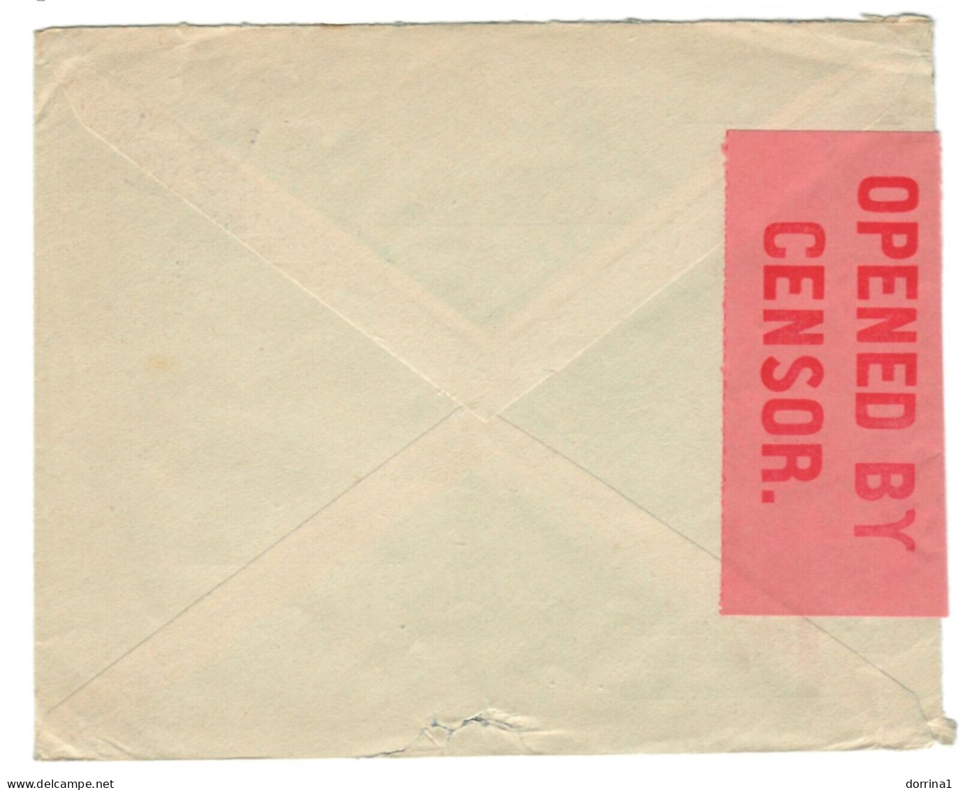 1939 Cover Tel Aviv Palestine Opened By Censor T No. 49 British Mandate AirMail - Altri & Non Classificati