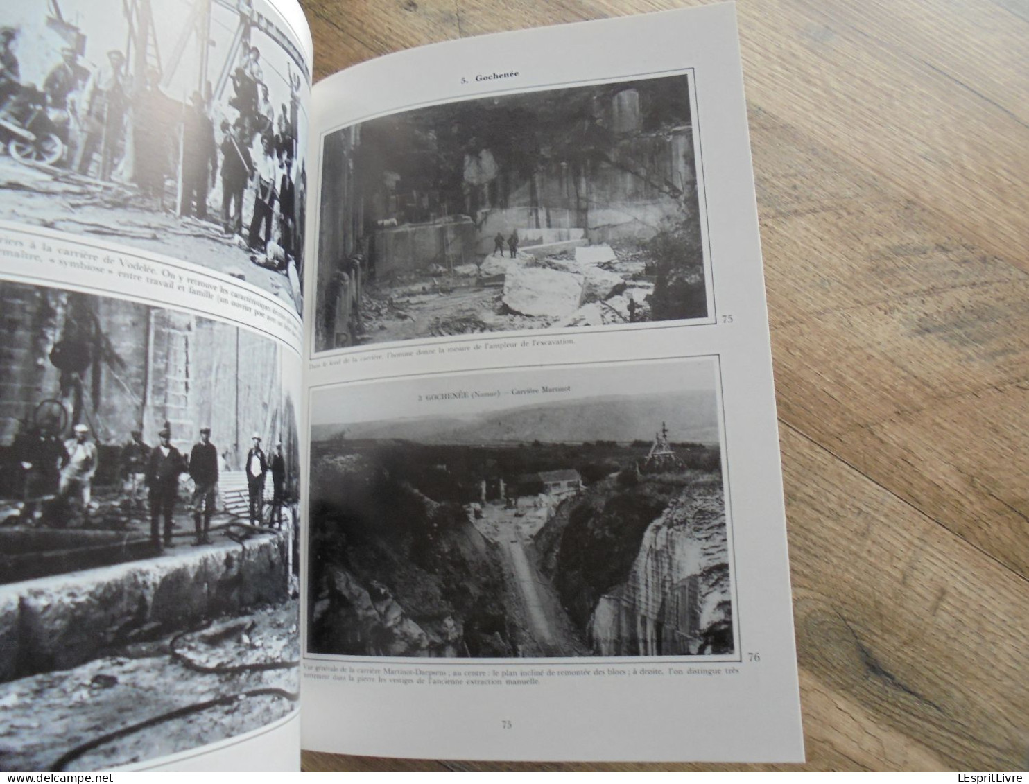 LE MARBRE DANS LA REGION PHILIPPEVILLE Régionalisme Carrière Pierre Locomobile Vodelée Gochenée Villers Vodecée Soulme
