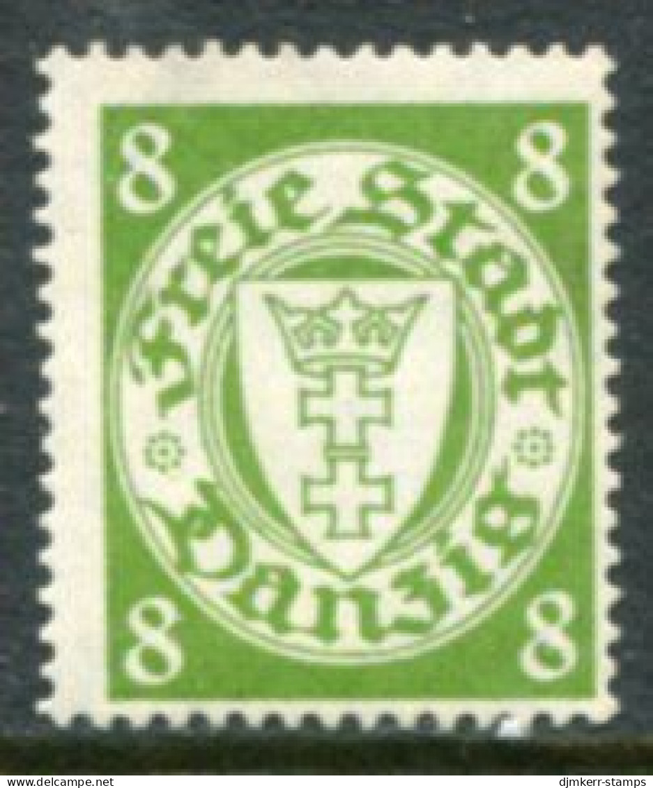 DANZIG 1938 Arms Definitive With Swastika Watermark 8 Pf.  MNH / **.  Michel 291 - Neufs