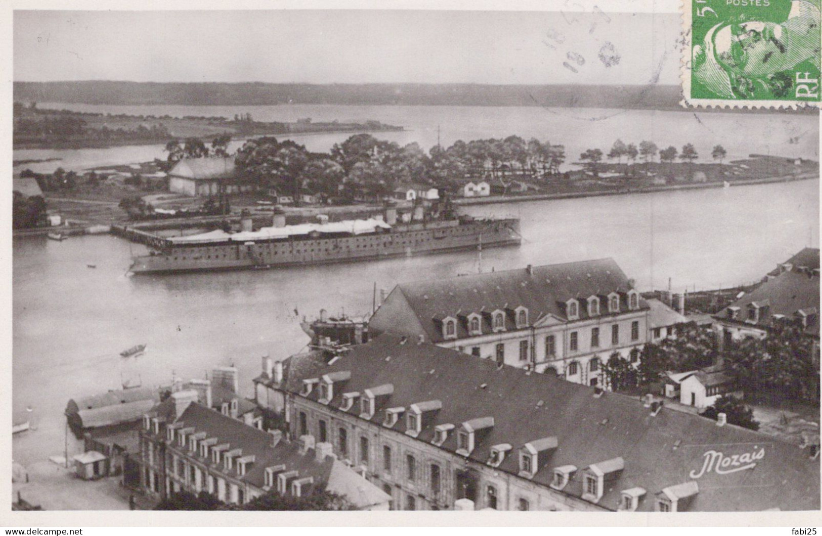 LORIENT LE FOND DE LA RADE ENTREE DU PORT DE COMMERCE - Lorient