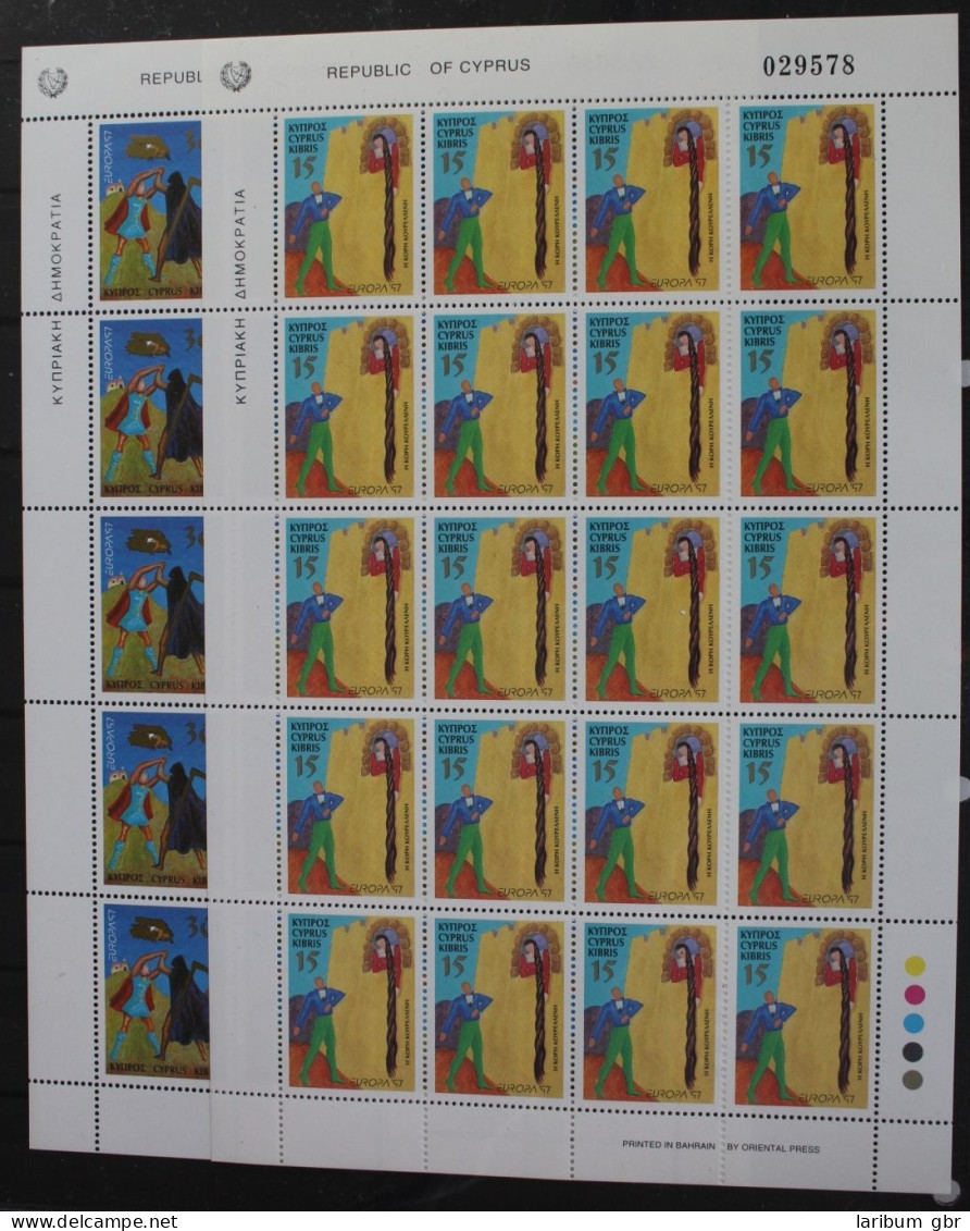 Zypern 897-898 Postfrisch Als Kleinbogensatz #HR229 - Used Stamps