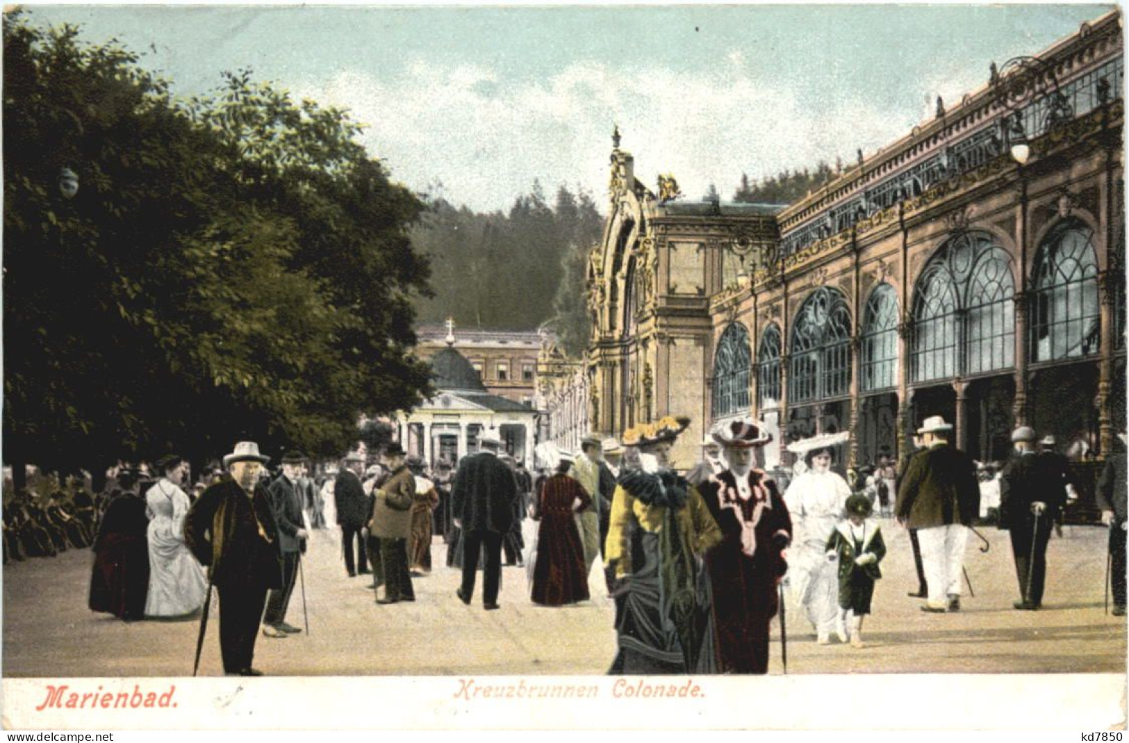 Marienbad - Kreuzbrunnen Colonade - Böhmen Und Mähren