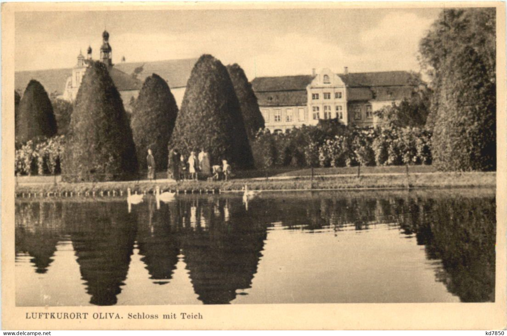 Ostseebad Oliva - Königl. Schloß - Danzig