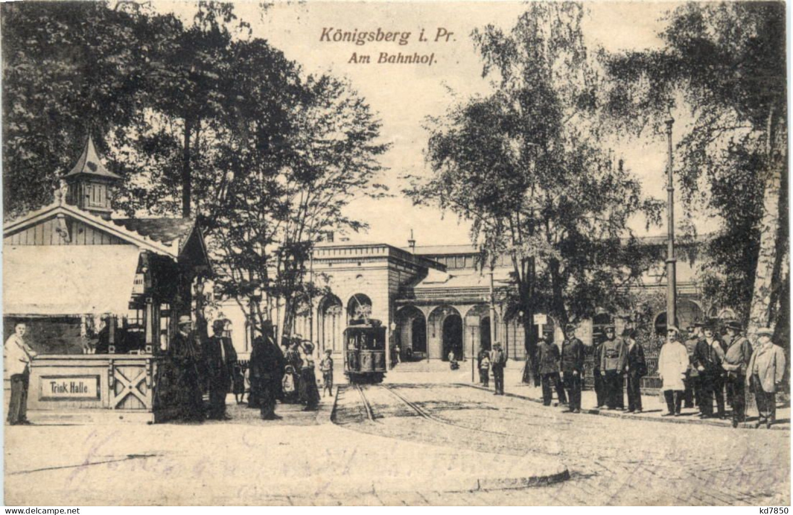 Ostpreussen - Königsberg - Am Bahnhof - Ostpreussen