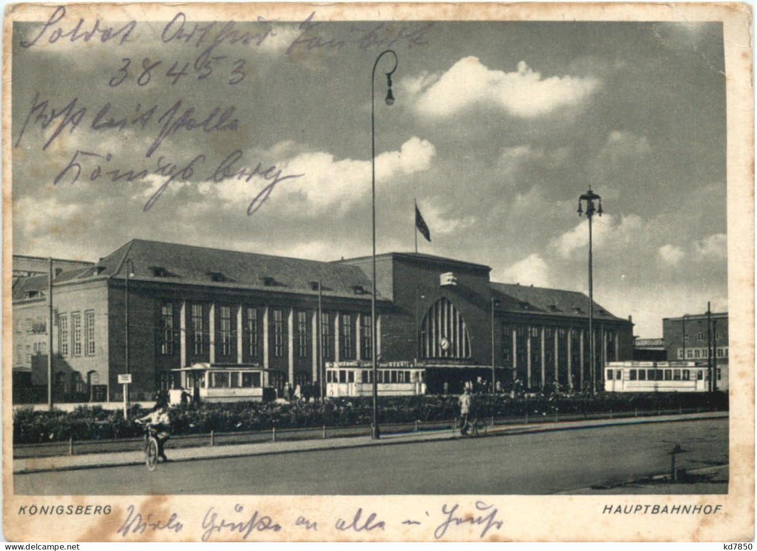 Ostpreussen - Königsberg - Hauptbahnhof - Ostpreussen