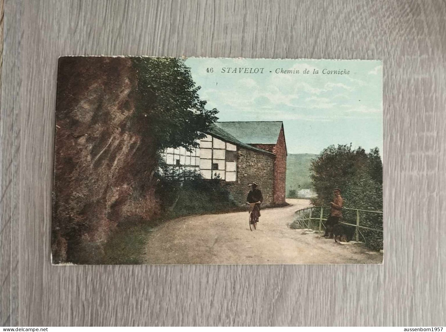 Stavelot : Chemin De La Corniche : CPA Non écrite - Stavelot