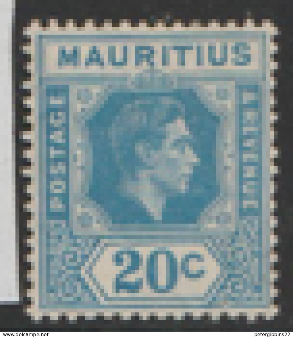 Mauritius  1938  SG  258  20c    Fine Used - Mauritius (...-1967)