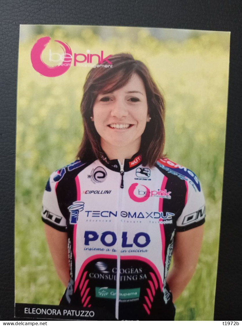 Cyclisme Cycling Ciclismo Ciclista Wielrennen Radfahren PATUZZO ELEONORA (BePink 2012) - Radsport