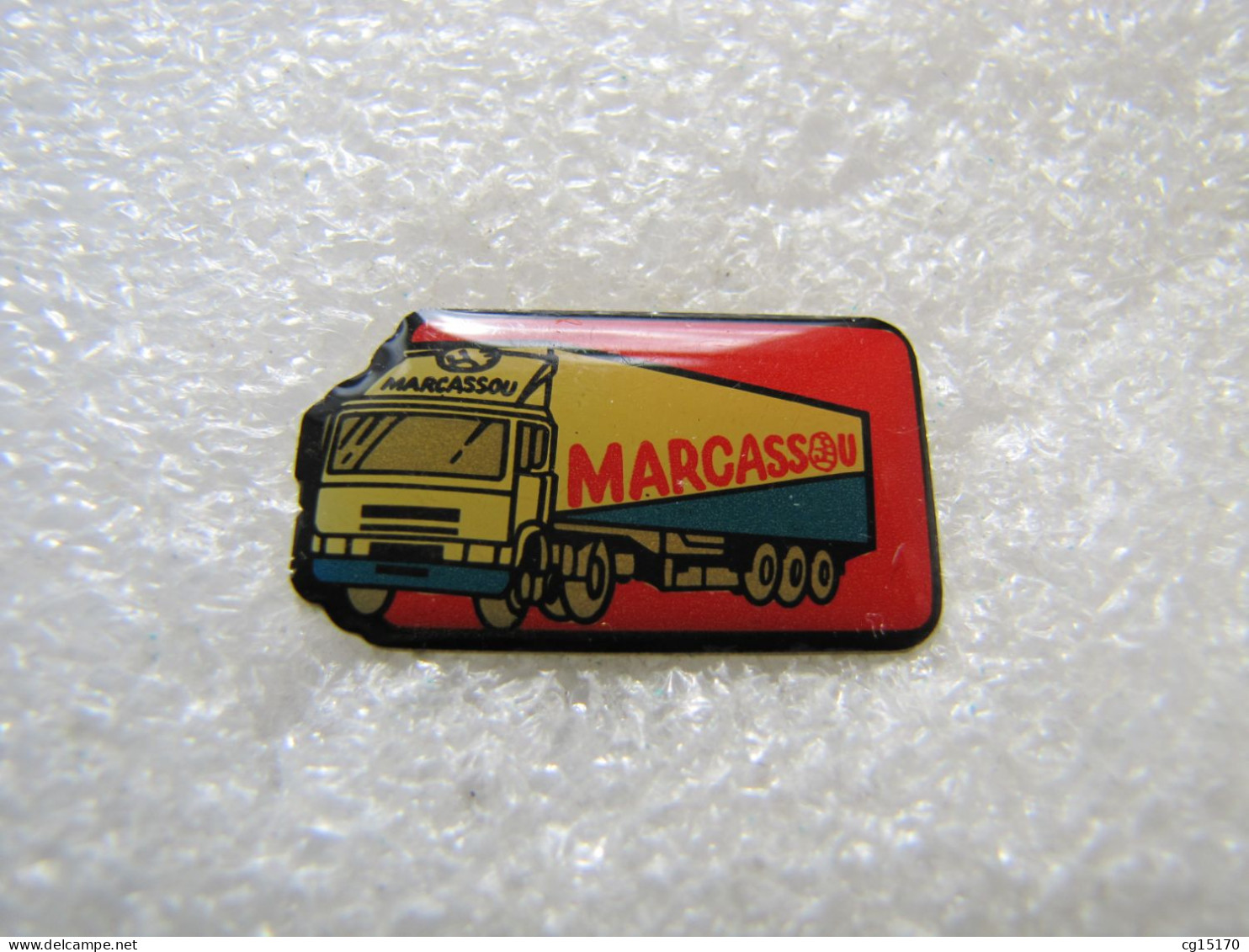 PIN'S   TRANSPORTS   CAMION   MARCASSOU - Transportation