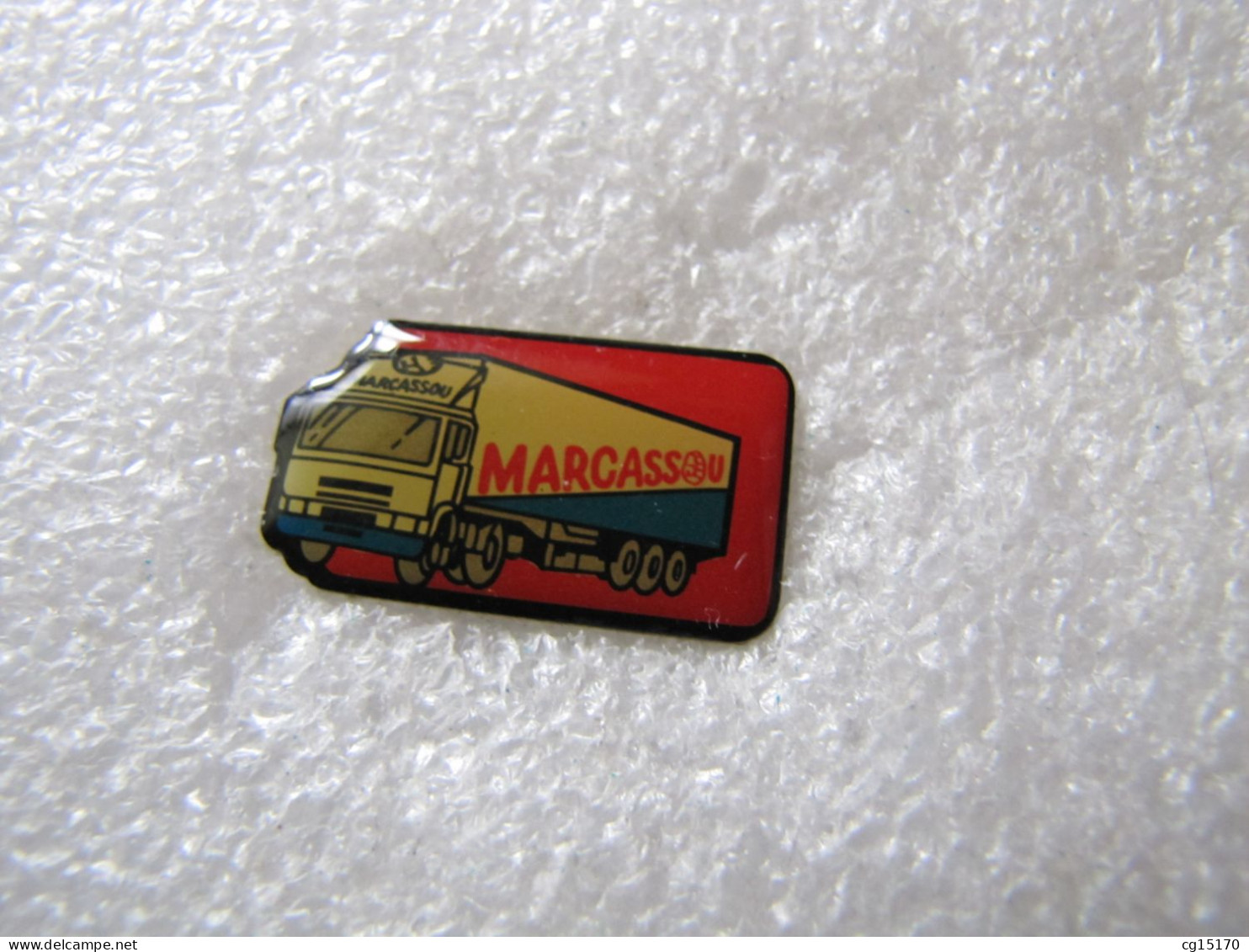 PIN'S   TRANSPORTS   CAMION   MARCASSOU - Transports