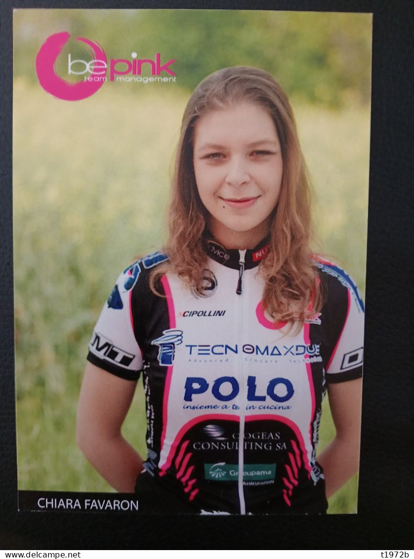 Cyclisme Cycling Ciclismo Ciclista Wielrennen Radfahren FAVARON CHIARA (BePink 2012) - Radsport