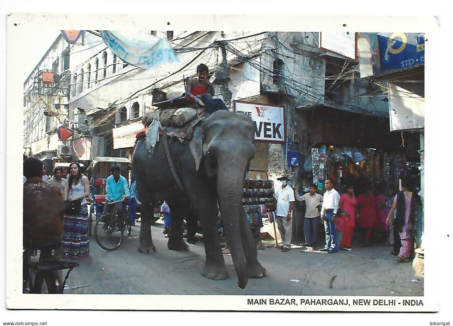 MAIN BAZAR, PAHARGANJ.- NEW DELHI.-  ( INDIA ) - Inde