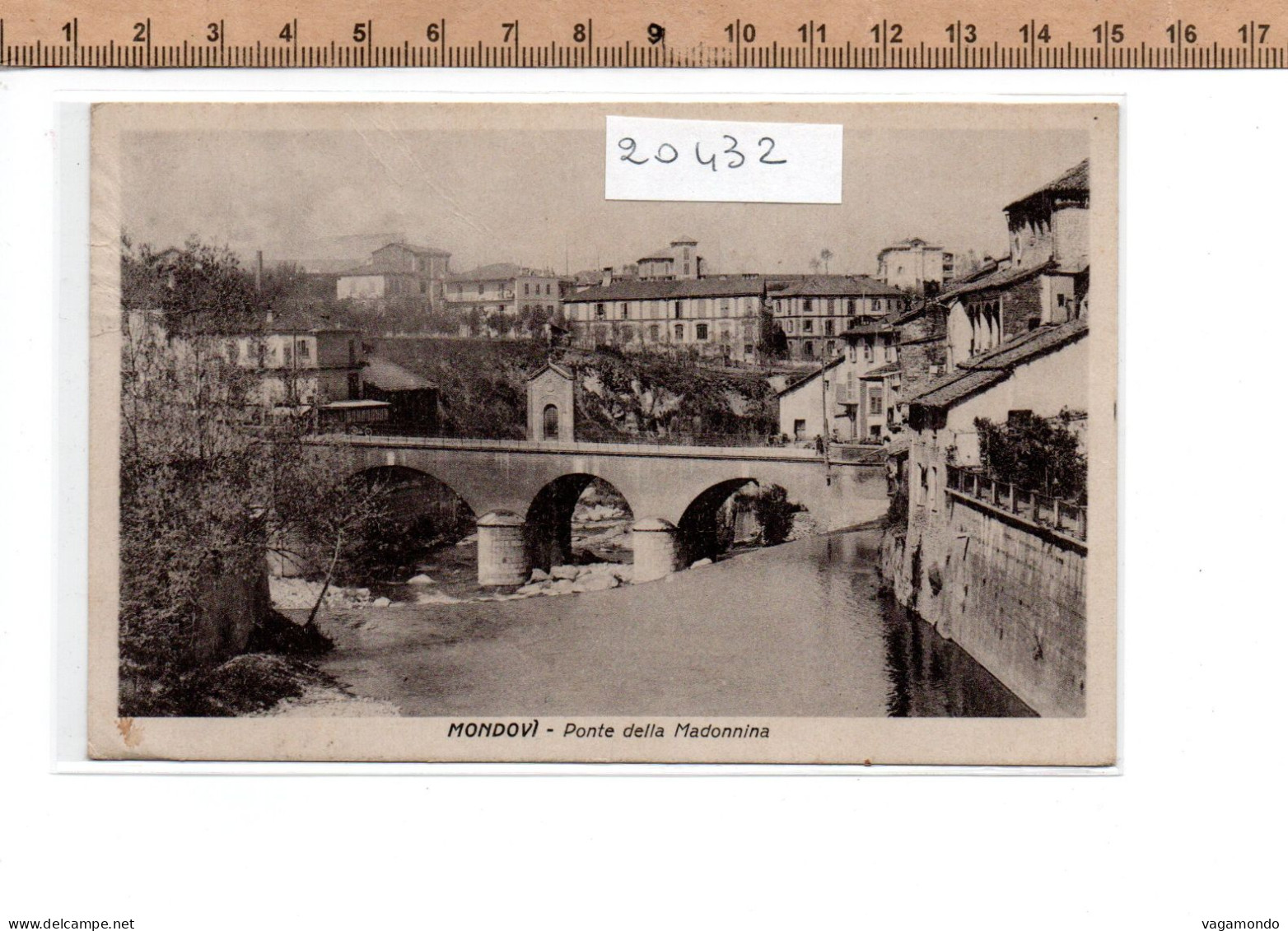 20432  MONDOVI PONTE DELLA MADONNINA 1928 - Cuneo