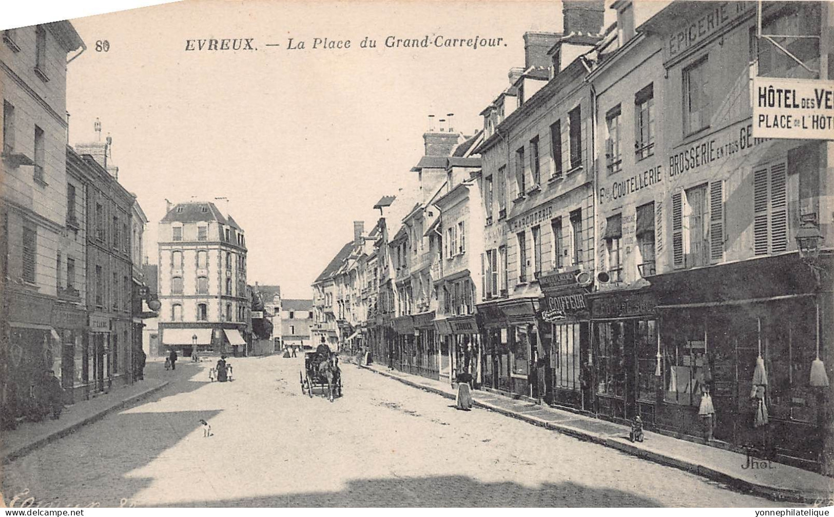 27 - EURE - Canton d'EVREUX - LOT de 43 CPA - LOT 27-43G