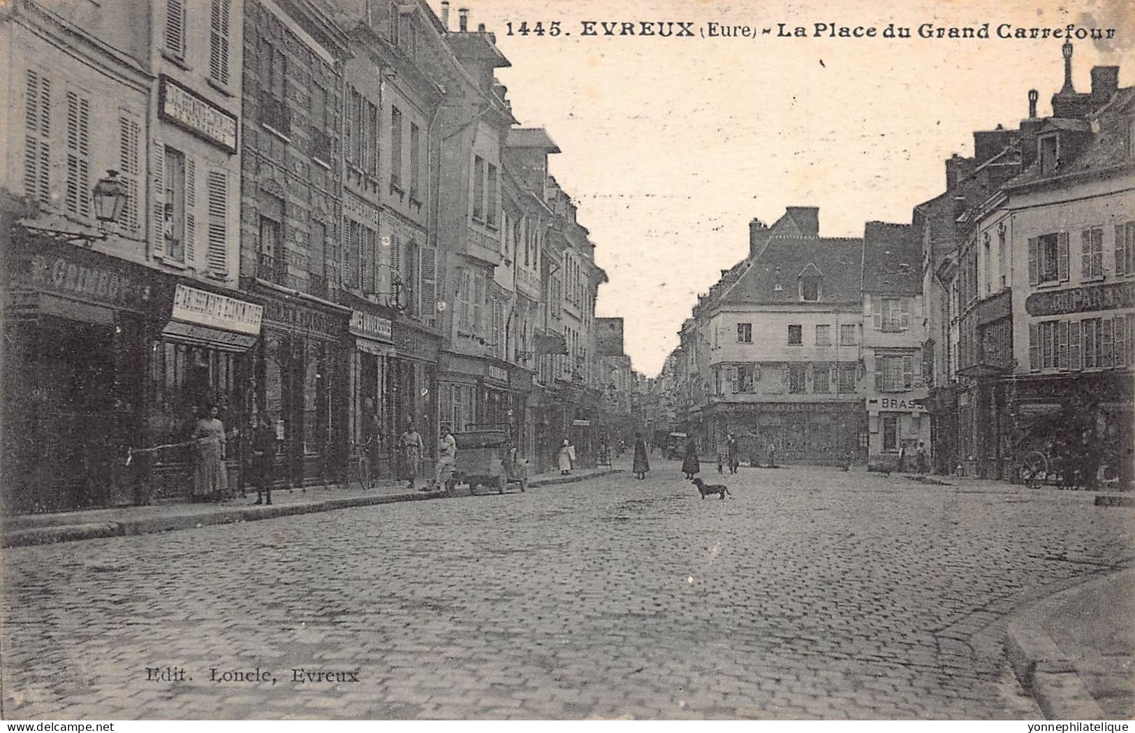 27 - EURE - Canton d'EVREUX - LOT de 43 CPA - LOT 27-43G