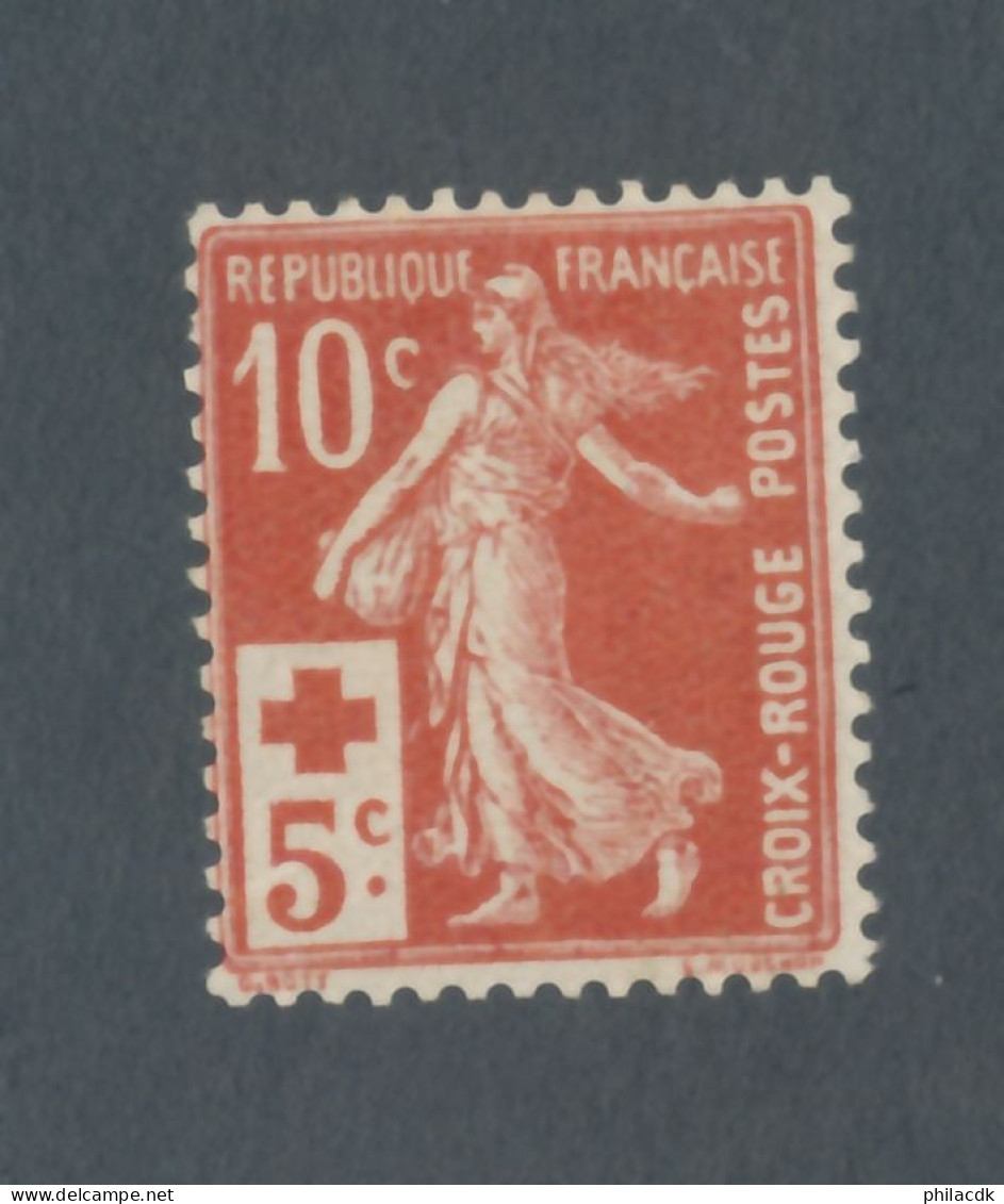 FRANCE - N° 147 NEUF* AVEC CHARNIERE - 1914 - COTE : 40€ - Unused Stamps