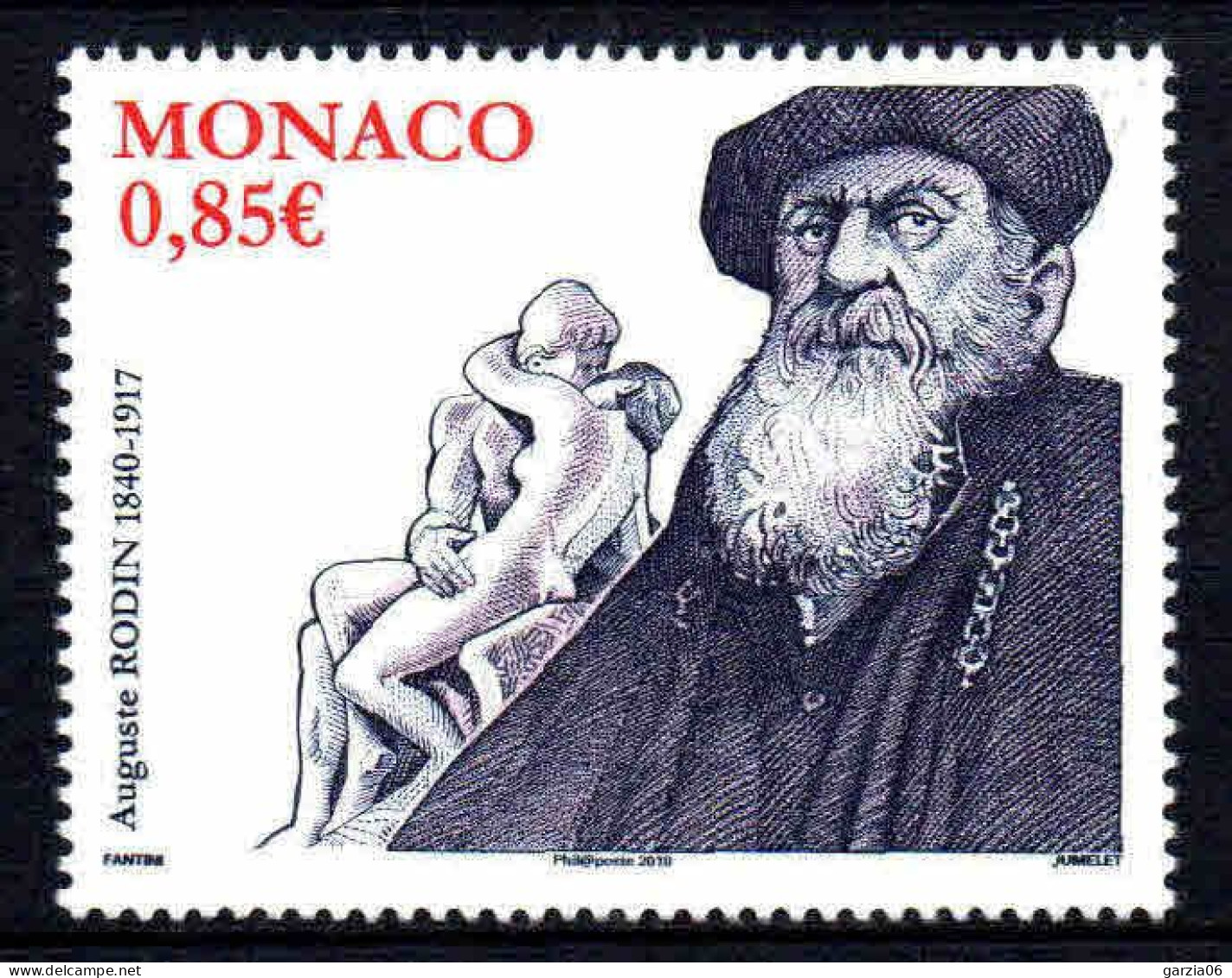 Monaco - 2009   - Auguste Rodin -  N° 2703   - Neuf ** - MNH - Nuevos
