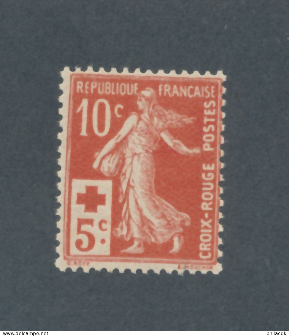 FRANCE - N° 147 NEUF* AVEC GOMME ALTEREE - 1914 - COTE : 40€ - Nuevos