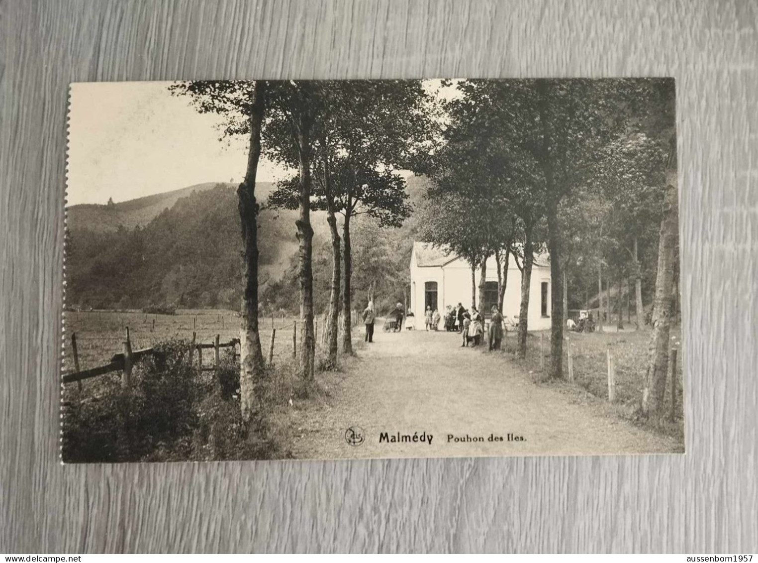 Malmedy : Pouhon Des îles : CPA Non écrite - Malmedy