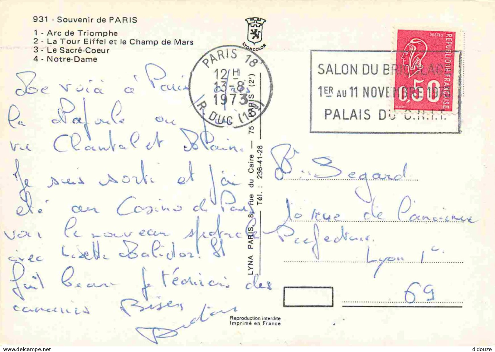 75 - Paris - Multivues - Blasons - CPM - Voir Scans Recto-Verso - Multi-vues, Vues Panoramiques