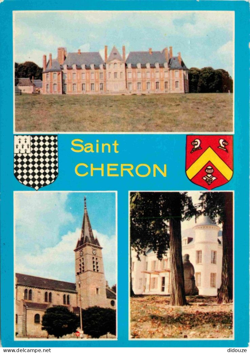 91 - Saint-Chéron - Multivues - Blasons - CPM - Voir Scans Recto-Verso - Saint Cheron