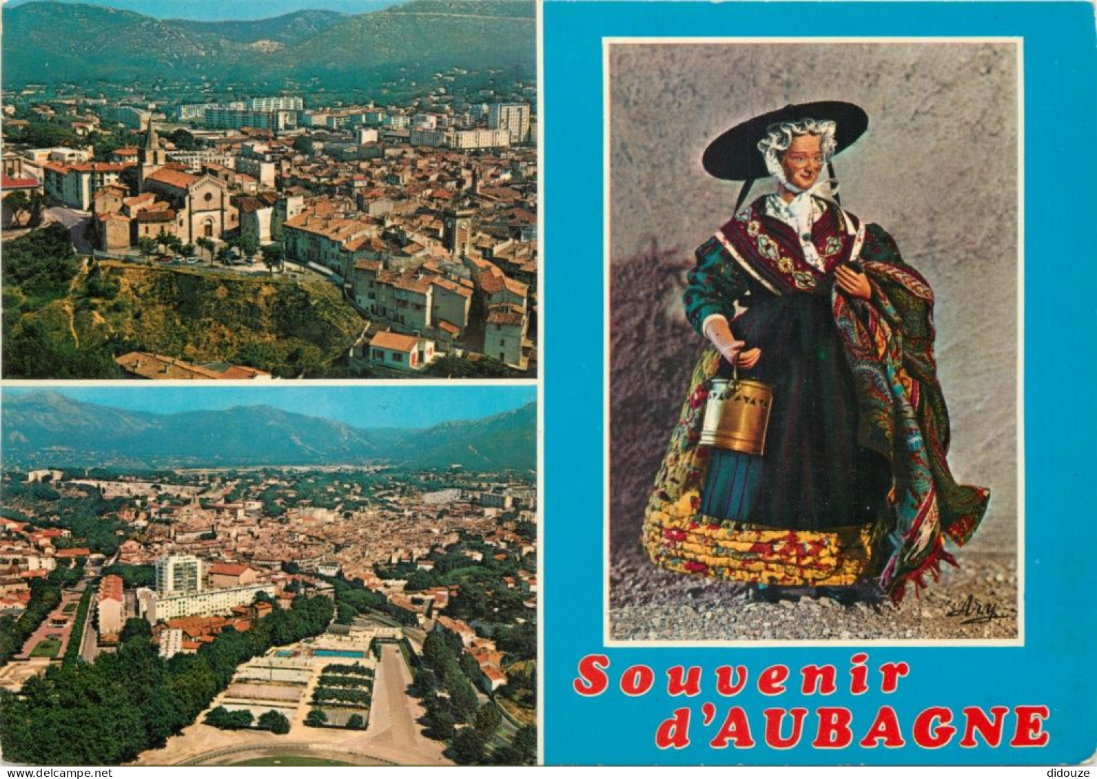 13 - Aubagne - Multivues - Santons De Provence - CPM - Carte Neuve - Voir Scans Recto-Verso - Aubagne
