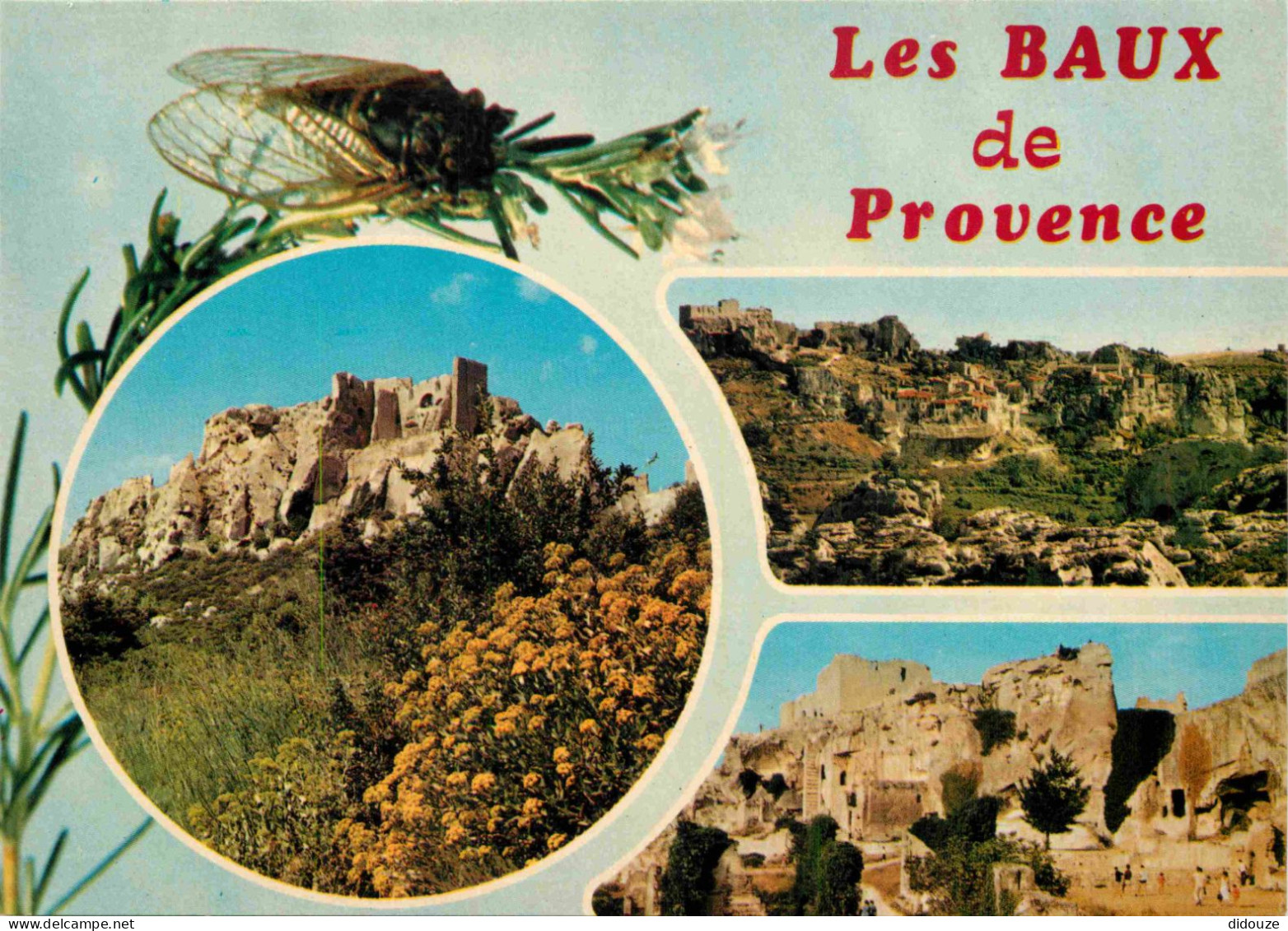 13 - Les Baux De Provence - Multivues - Cigale - CPM - Voir Scans Recto-Verso - Les-Baux-de-Provence