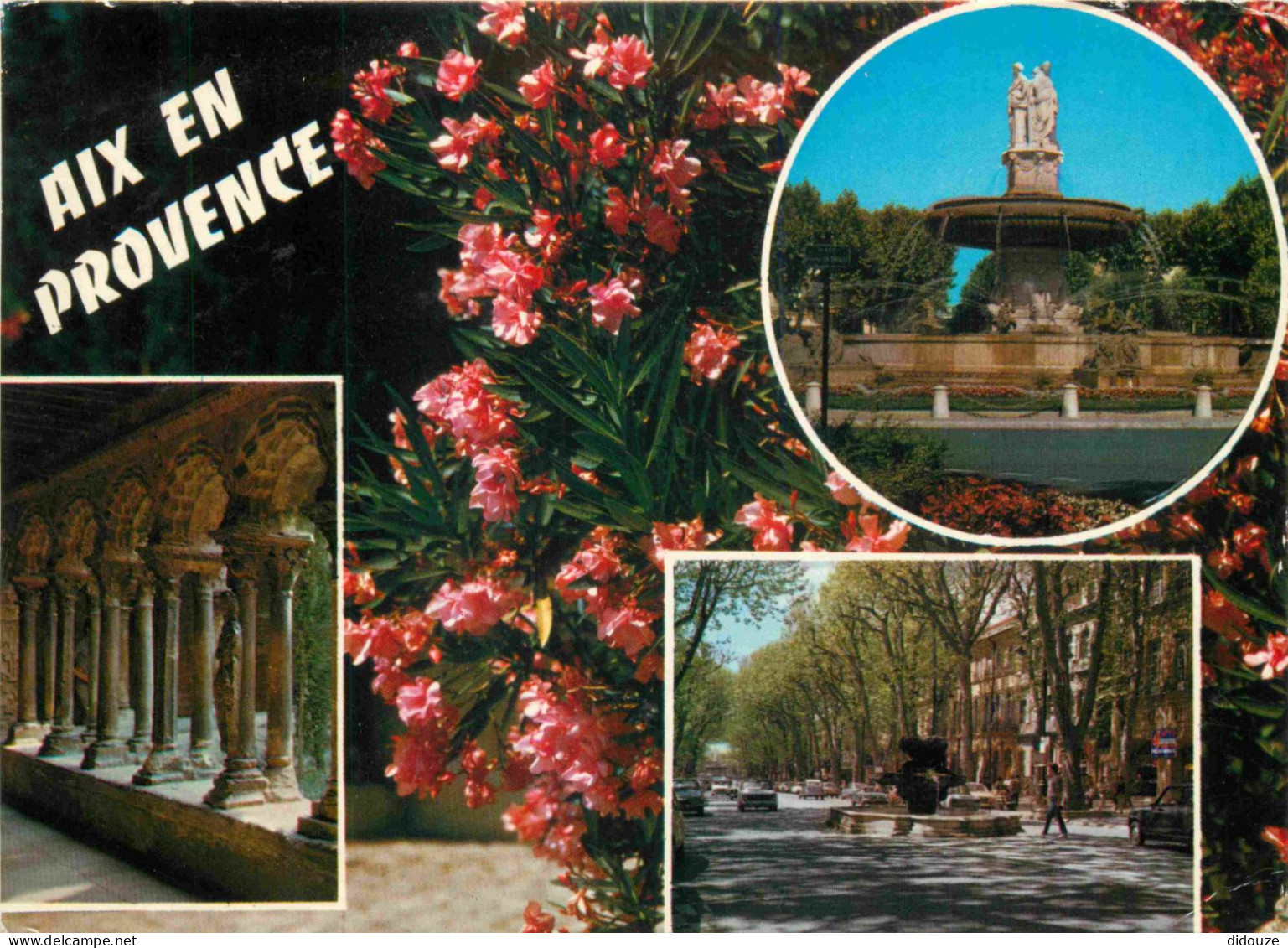 13 - Aix En Provence - Multivues - Fleurs - CPM - Voir Scans Recto-Verso - Aix En Provence