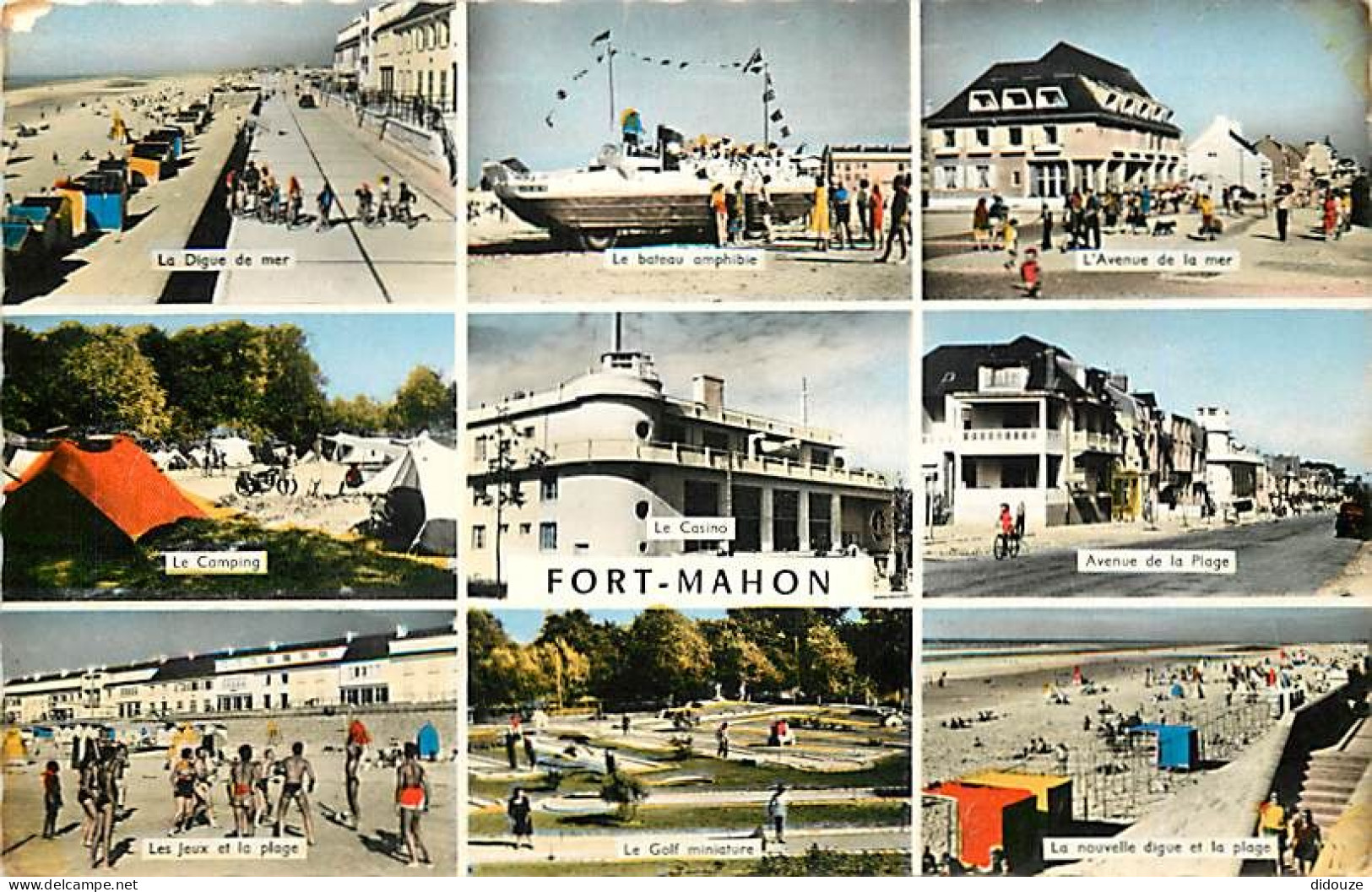 80 - Fort Mahon - Multivues - CPSM Format CPA - Voir Scans Recto-Verso - Fort Mahon