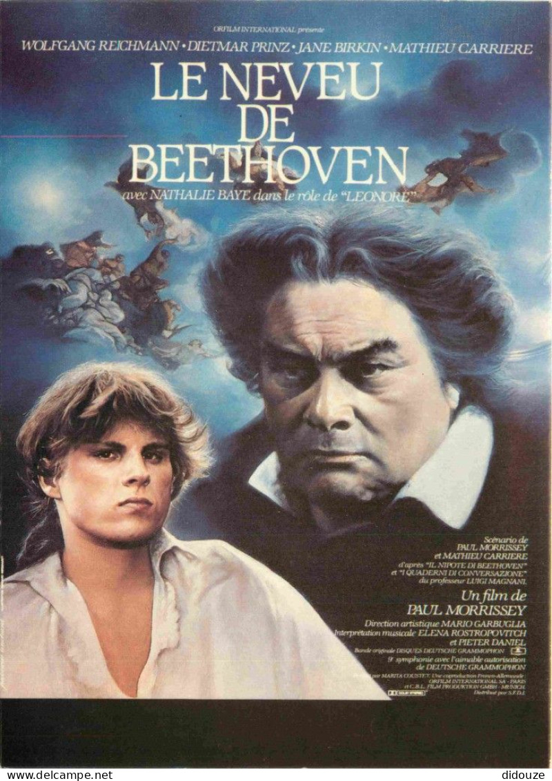 Cinema - Affiche De Film - Le Neveu De Beethoven - CPM - Carte Neuve - Voir Scans Recto-Verso - Posters On Cards