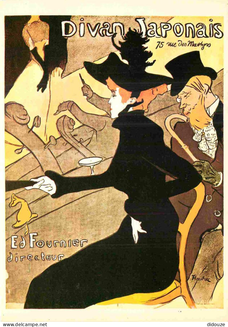 Publicite - Henri De Toulouse Lautrec - Divan Japonais - Art Peinture Illustration - Vintage - Reproduction D'Affiche Pu - Publicité