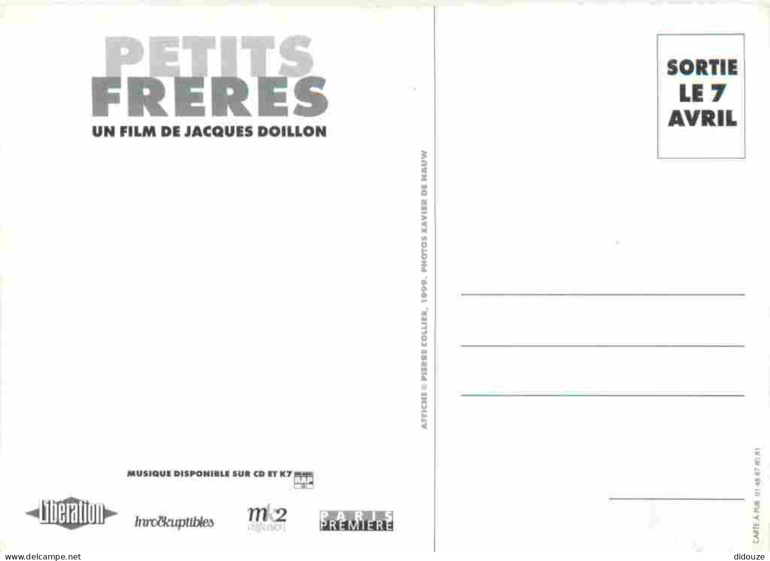 Cinema - Affiche De Film - Petits Frères - CPM - Carte Neuve - Voir Scans Recto-Verso - Plakate Auf Karten