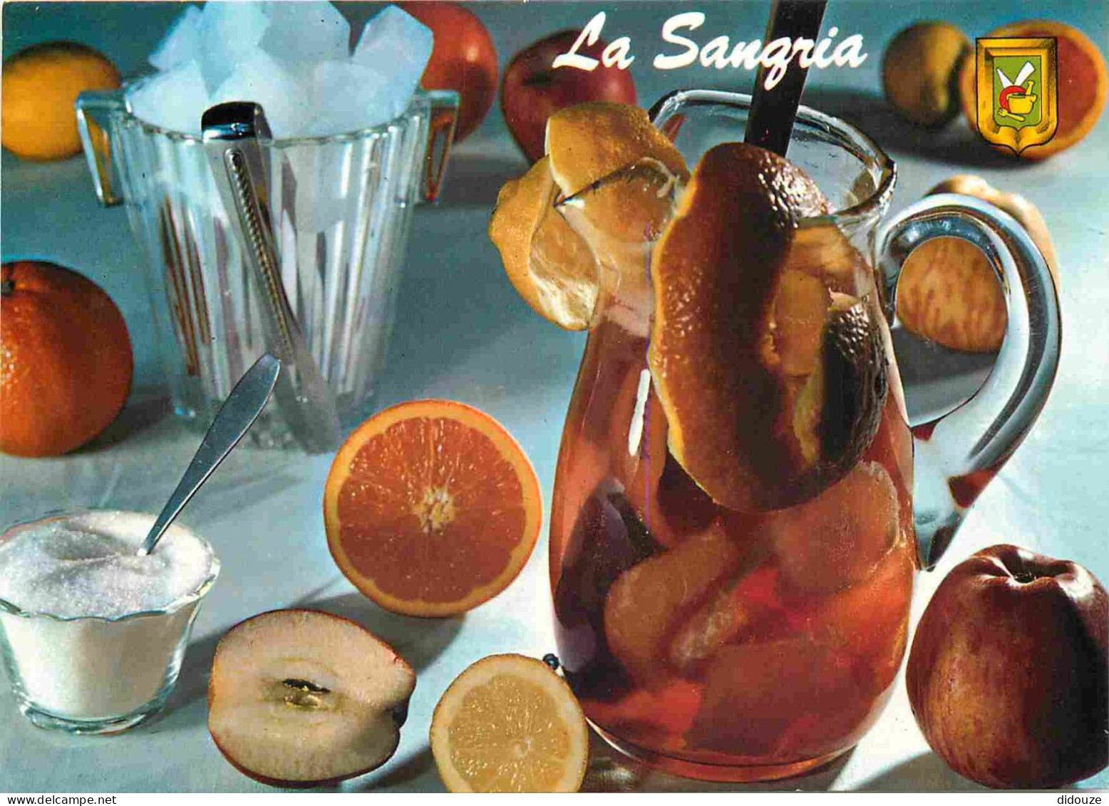 Recettes De Cuisine - Sangria - Gastronomie - CPM - Voir Scans Recto-Verso - Ricette Di Cucina