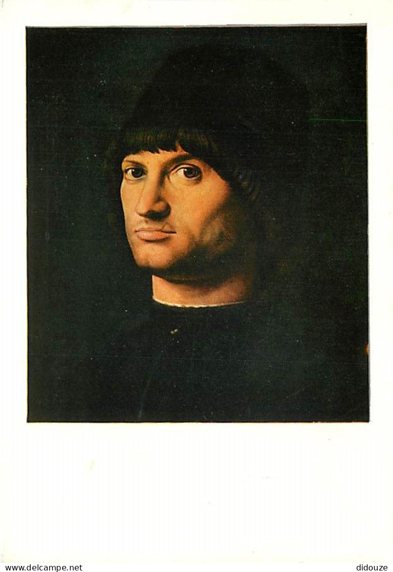 Art - Peinture - Antonello De Messine - Portrait D'homme Dit Le Condottiere - Carte Neuve - CPM - Voir Scans Recto-Verso - Malerei & Gemälde