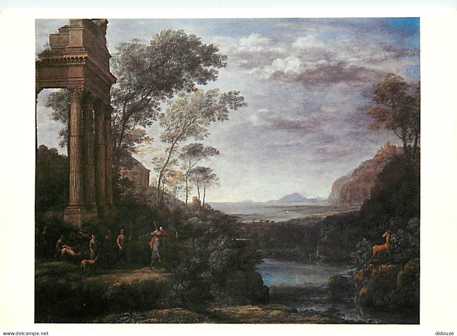 Art - Peinture - Claude Lorrain - Landscape With Ascanius Shooting The Stag Of Sylvia - Carte Neuve - CPM - Voir Scans R - Malerei & Gemälde